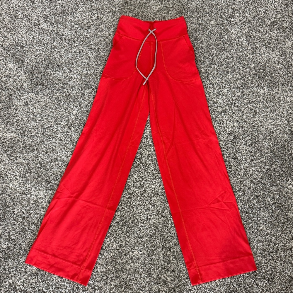 Lululemon Athletica Red Sweatpants Joggers